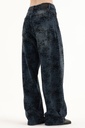 Floral Desenli Wide Leg Jean Pantolon 3