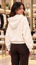 Nakışlı ve Metal Detaylı Kapüşonlu Sweat 2